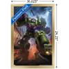 imageTrends International Hasbro Transformers  Devastator Wall Poster 14725 x 22375 Barnwood Framed VersionGold Framed Version