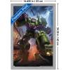 imageTrends International Hasbro Transformers  Devastator Wall Poster 14725 x 22375 Barnwood Framed VersionGray Framed Version