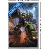 imageTrends International Hasbro Transformers  Devastator Wall Poster 14725 x 22375 Barnwood Framed VersionGray Framed Version
