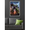 imageTrends International Hasbro Transformers  Devastator Wall Poster 14725 x 22375 Barnwood Framed VersionGray Framed Version