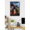 imageTrends International Hasbro Transformers  Devastator Wall Poster 14725 x 22375 Barnwood Framed VersionGray Framed Version