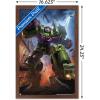 imageTrends International Hasbro Transformers  Devastator Wall Poster 14725 x 22375 Barnwood Framed VersionMahogany Framed Version