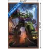 imageTrends International Hasbro Transformers  Devastator Wall Poster 14725 x 22375 Barnwood Framed VersionMahogany Framed Version