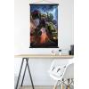 imageTrends International Hasbro Transformers  Devastator Wall Poster 14725 x 22375 Barnwood Framed VersionPremium Print and Black Hanger Bundle
