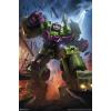 imageTrends International Hasbro Transformers  Devastator Wall Poster 14725 x 22375 Barnwood Framed VersionPremium Unframed Version