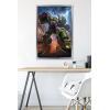 imageTrends International Hasbro Transformers  Devastator Wall Poster 14725 x 22375 Barnwood Framed VersionSilver Framed Version