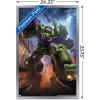 imageTrends International Hasbro Transformers  Devastator Wall Poster 14725 x 22375 Barnwood Framed VersionSilver Framed Version
