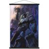imageTrends International Hasbro Transformers  Decepticons Wall Poster 14725 x 22375 Barnwood Framed VersionPremium Print and Black Hanger Bundle