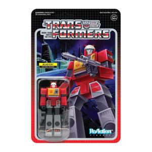 imageSuper7 Transformers Blaster  375 Transformers Action Figure with Accessories Classic Cartoon Collectibles and Retro Toys