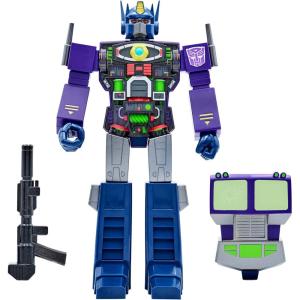 imageSuper7 Transformers Optimus Prime Shattered Glass Purple 11 in Super Cyborg Action Figure