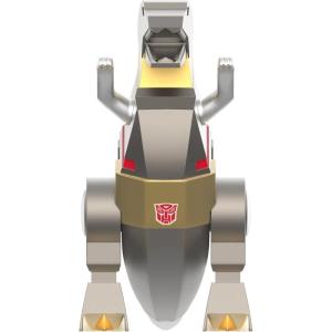 imageSuper7 Transformers Starscream  375 Transformers Action Figure with Accessory Classic Cartoon Collectibles and Retro ToysGrimlock Metallic