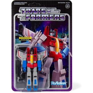 imageSuper7 Transformers Starscream  375 Transformers Action Figure with Accessory Classic Cartoon Collectibles and Retro ToysStarscream