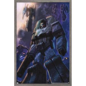 imageTrends International Hasbro Transformers  Decepticons Wall Poster 14725 x 22375 Barnwood Framed VersionBarnwood Framed Version