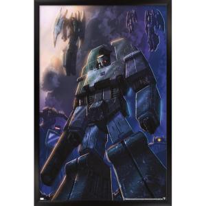 imageTrends International Hasbro Transformers  Decepticons Wall Poster 14725 x 22375 Barnwood Framed VersionBlack Framed Version