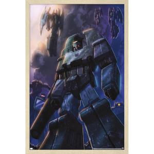 imageTrends International Hasbro Transformers  Decepticons Wall Poster 14725 x 22375 Barnwood Framed VersionBlonde Framed Version