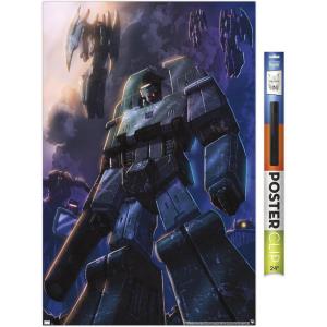 imageTrends International Hasbro Transformers  Decepticons Wall Poster 14725 x 22375 Barnwood Framed VersionPremium Poster  Clip Bundle