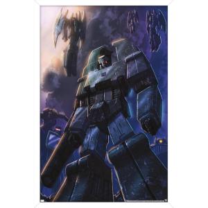 imageTrends International Hasbro Transformers  Decepticons Wall Poster 14725 x 22375 Barnwood Framed VersionWhite Framed Version