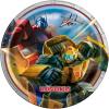 imageRound Dinner Paper Plates  9 Transformers 8 Pcs