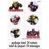imageTransformers Birthday Party Supplies Bundle Pack Serves 16 includes 16 Plates 16 Napkins 1 Table Cover 24Tattoos 1 Dinosaur Sticker Sheet