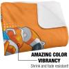 imageTransformers Blades Silky Touch Sherpa Back Super Soft Throw BlanketBlades