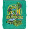 imageTransformers Blades Silky Touch Sherpa Back Super Soft Throw BlanketBoulder