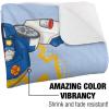 imageTransformers Blades Silky Touch Sherpa Back Super Soft Throw BlanketChase