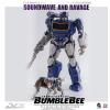 imageTransformers Bumblebee Soundwave Deluxe Collectible Figure Multicolor