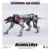 imageTransformers Bumblebee Soundwave Deluxe Collectible Figure Multicolor