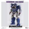 imageTransformers Bumblebee Soundwave Deluxe Collectible Figure Multicolor