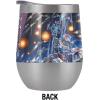imageTransformers OFFICIAL Box Art 12 oz Stemless Tumbler Stainless Steel Travel CupLake TumblerInsulated with Leak Resistant SlideLock LidDECEPTICON BOX ART STAINLESS STEEL