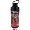imageTransformers OFFICIAL Bumblebee 18 oz Insulated Water Bottle Leak Resistant Vacuum Insulated Stainless Steel with 2in1 Loop CapIRONHIDE BLACK