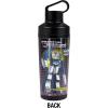 imageTransformers OFFICIAL Bumblebee 18 oz Insulated Water Bottle Leak Resistant Vacuum Insulated Stainless Steel with 2in1 Loop CapSOUNDWAVE BLACK