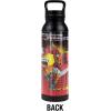 imageTransformers OFFICIAL Bumblebee Black 24 oz Insulated Canteen Water Bottle Leak Resistant Vacuum Insulated Stainless Steel with Loop CapHOT ROD BLACK