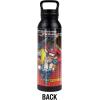imageTransformers OFFICIAL Bumblebee Black 24 oz Insulated Canteen Water Bottle Leak Resistant Vacuum Insulated Stainless Steel with Loop CapOPTIMUS PRIME BLACK