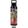 imageTransformers OFFICIAL Bumblebee Black 24 oz Insulated Canteen Water Bottle Leak Resistant Vacuum Insulated Stainless Steel with Loop CapWHEELJACK BLACK