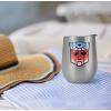 imageTransformers OFFICIAL Vintage Autobot Logo 12 oz Stemless Tumbler Stainless Steel Travel CupLake TumblerInsulated with Leak Resistant SlideLock LidVINTAGE AB LOGO