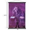 imageTrends International Hasbro Transformers  Grimlock Wall Poster 14725 x 22375 Barnwood Framed VersionPremium Print and Black Hanger Bundle