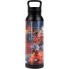 imageTransformers OFFICIAL Box Art Black 24 oz Insulated Canteen Water Bottle Leak Resistant Vacuum Insulated Stainless Steel with Loop CapBOX ART BLACK