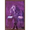 imageTrends International Hasbro Transformers  Grimlock Wall Poster 14725 x 22375 Barnwood Framed VersionMahogany Framed Version