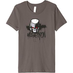 imageKids Transformers Classic Megatron Graffiti Face Portrait Premium TShirt