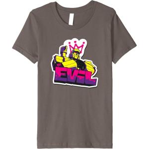 imageKids Transformers Evil Megatron Neon Graffiti Retro Portrait Premium TShirt