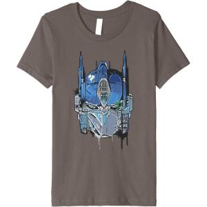 imageKids Transformers Rise of the Beasts Optimus Face Graffiti Shot Premium TShirt