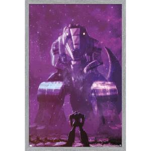 imageTrends International Hasbro Transformers  Grimlock Wall Poster 14725 x 22375 Barnwood Framed VersionGray Framed Version
