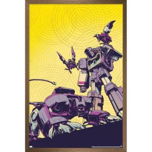 imageTrends International Hasbro Transformers  Soundwave Wall Poster 14725 x 22375 Barnwood Framed VersionBronze Framed Version