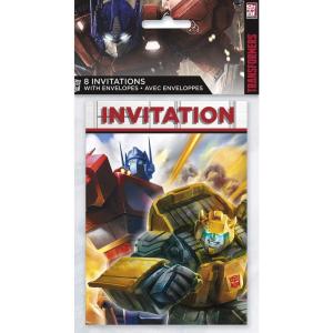 imageUnique Industries Transformers Invitations 8