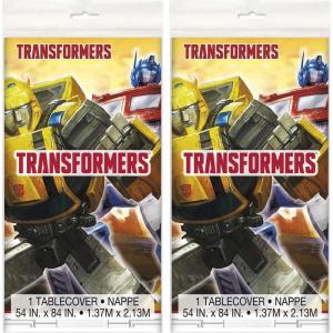 imageUnique Transformers Rectangular Plastic Table Cover  54 x 84 1 Pc84 x 54 Rectangular Pack of 2
