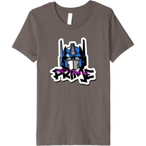 imageKids Transformers Optimus Prime Urban Style Head Portrait Premium TShirt