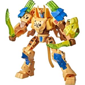 imageTransformers Bumblebee Cyberverse Adventures Toys Deluxe Class Cheetor Action Figure Saber Strike Action Attack 5inch