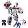 imageTransformers Age of the Primes Armada Jetfire Commander Class 8Inch Converting Action Figure with 3 MiniCon Figures Robot Toys for 8