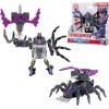 imageTransformers CYBERWORLD Airachnid Armored Cyber Changers 4Inch Action Figure Quick Change to Spider Mode Robot Toys for Boys and Girls 6 and Up